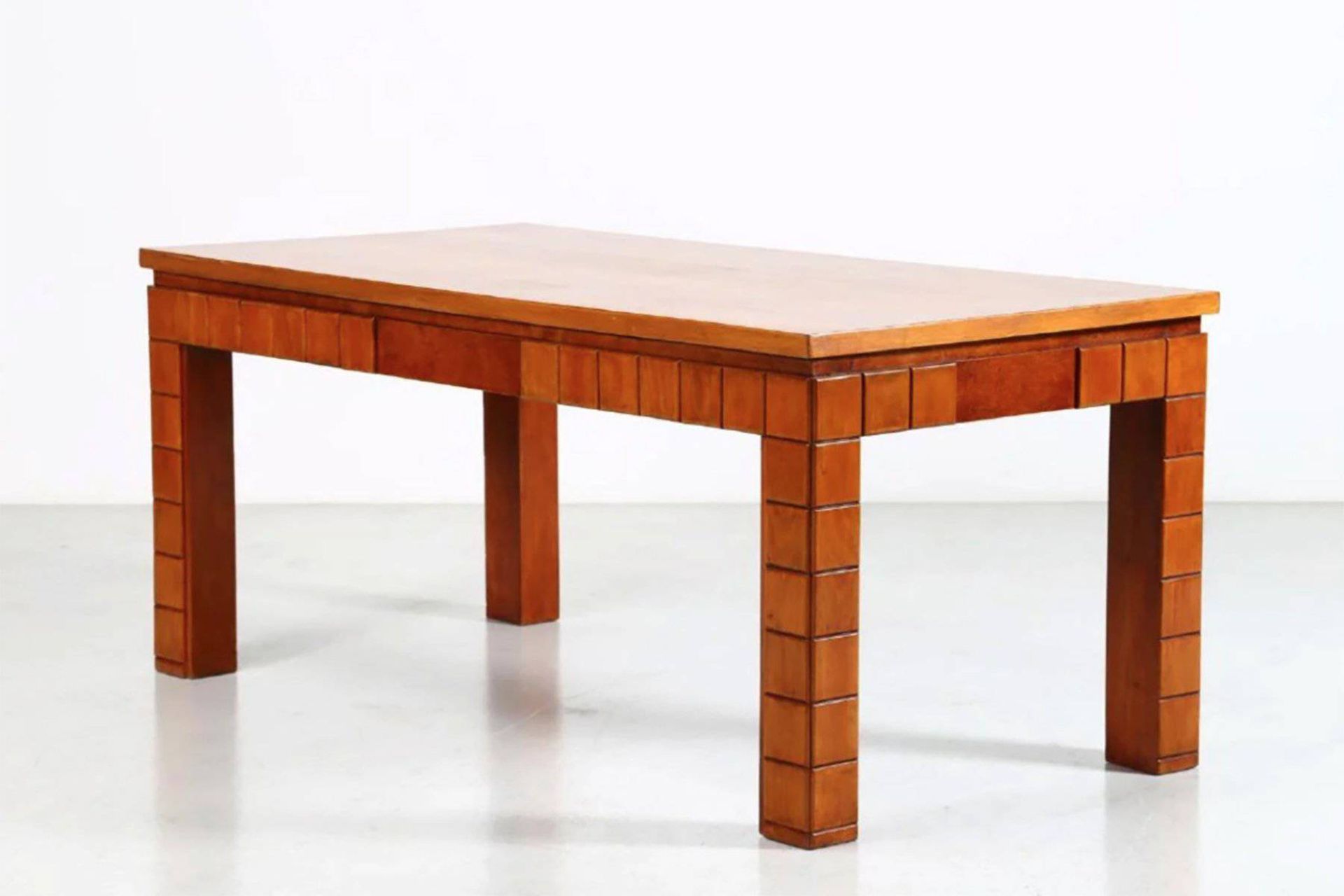 GUGLIELMO ULRICH. Wooden table. 1950s GUGLIELMO ULRICH (Milan, 1904-1977). Table&hellip;