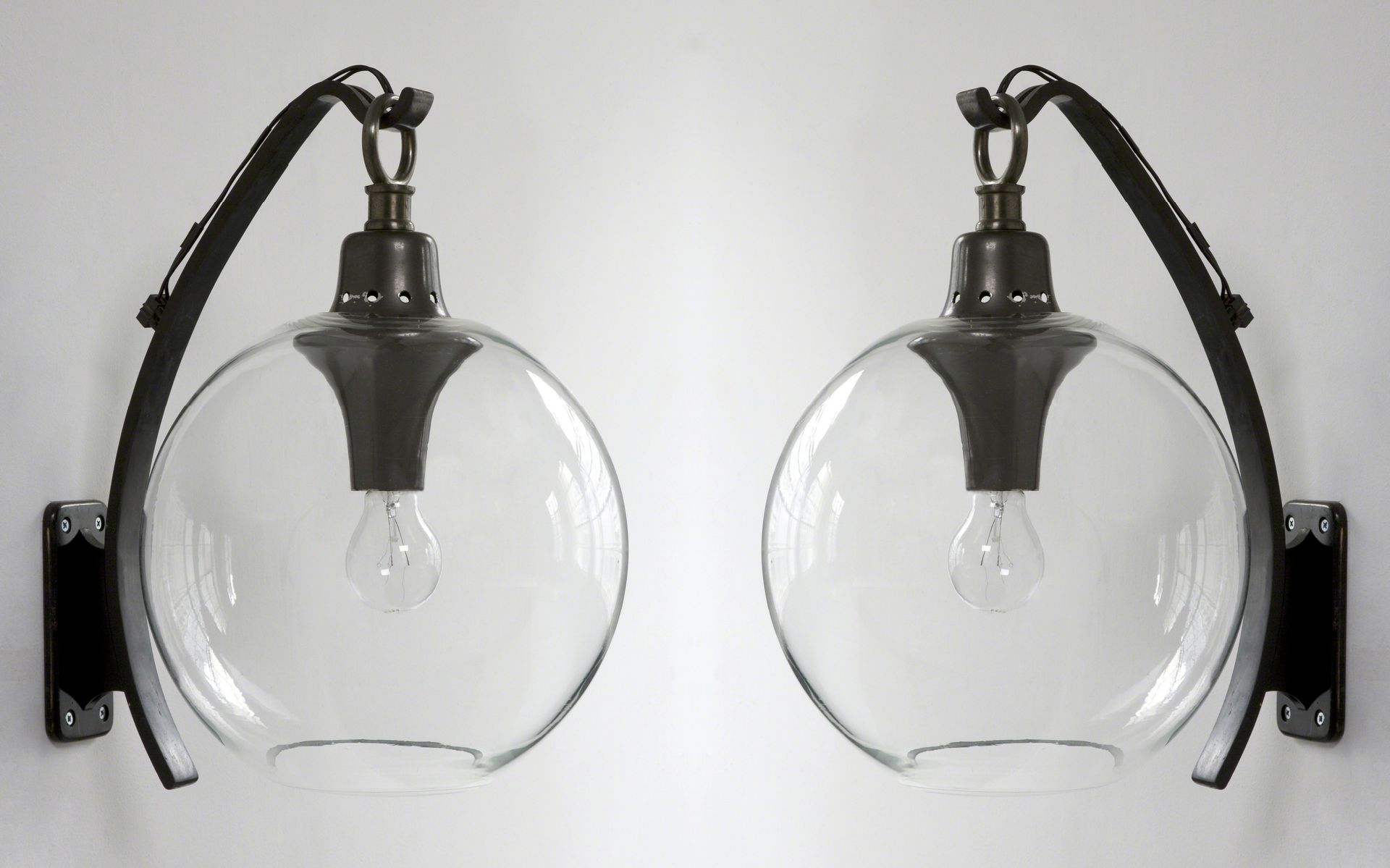 L.CACCIA DOMINIONI. Two Boccia lamps. AZUCENA LUIGI CACCIA DOMINIONI (Milan, 191&hellip;