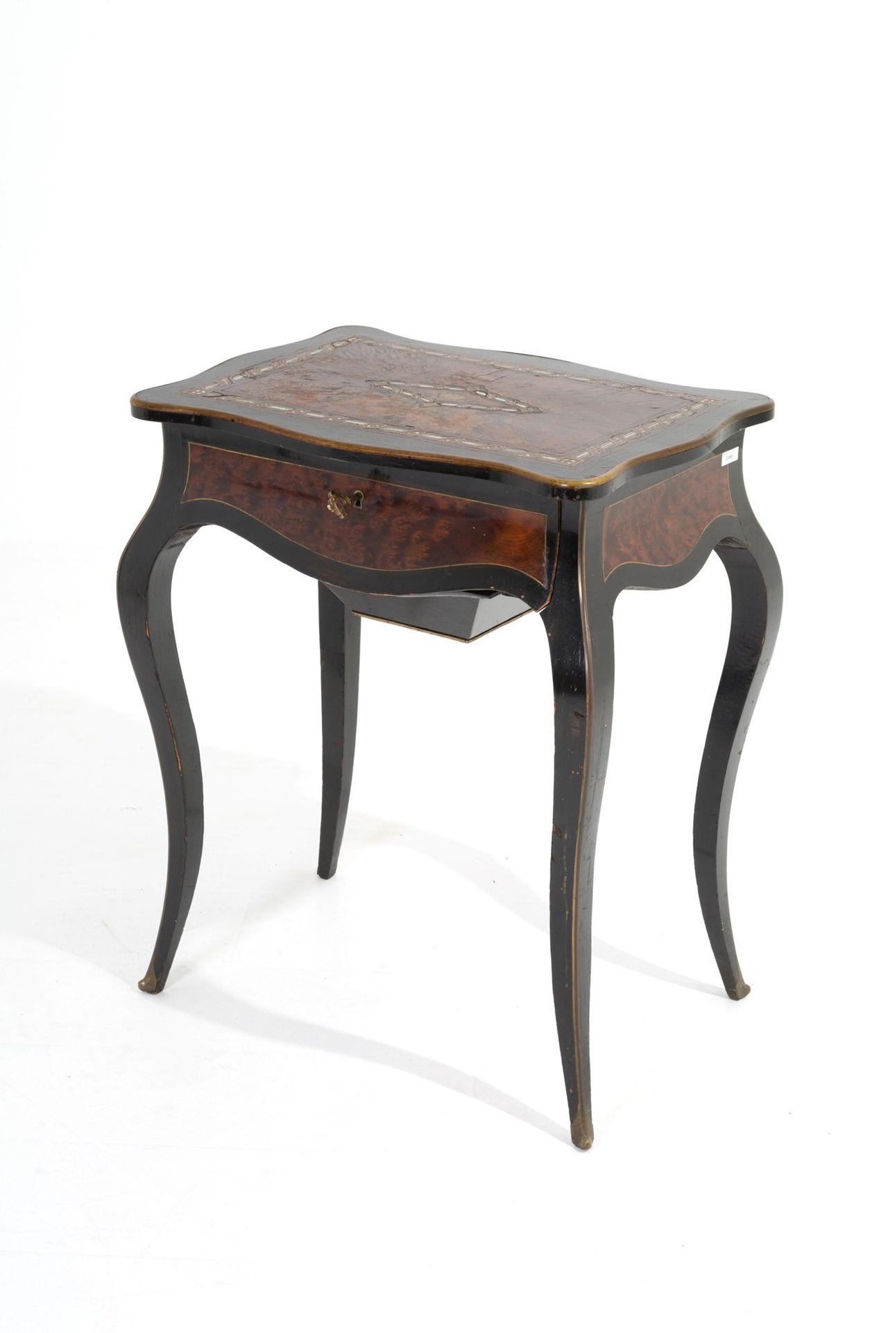 Vanity table Tavolino da toilette in legno ebanizzato con radica e filetti in ot&hellip;