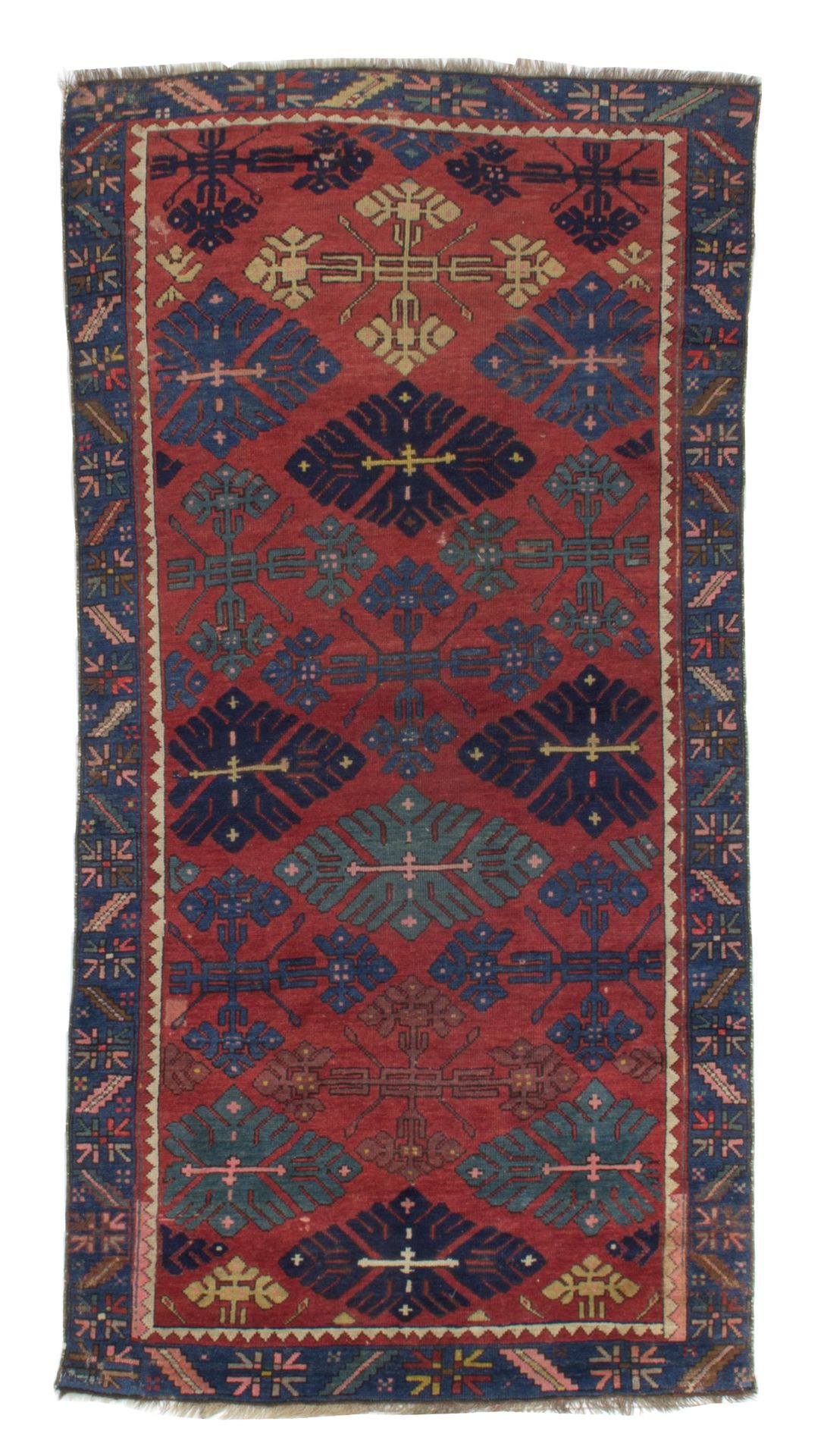 Kazak carpet. South Western Caucasus Tapis kazakh. Sud-ouest du Caucase. Vers 19&hellip;