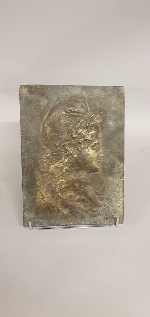 Null Plaque en bronze en bas relief « Marianne » ou la République.







 26.2 &hellip;
