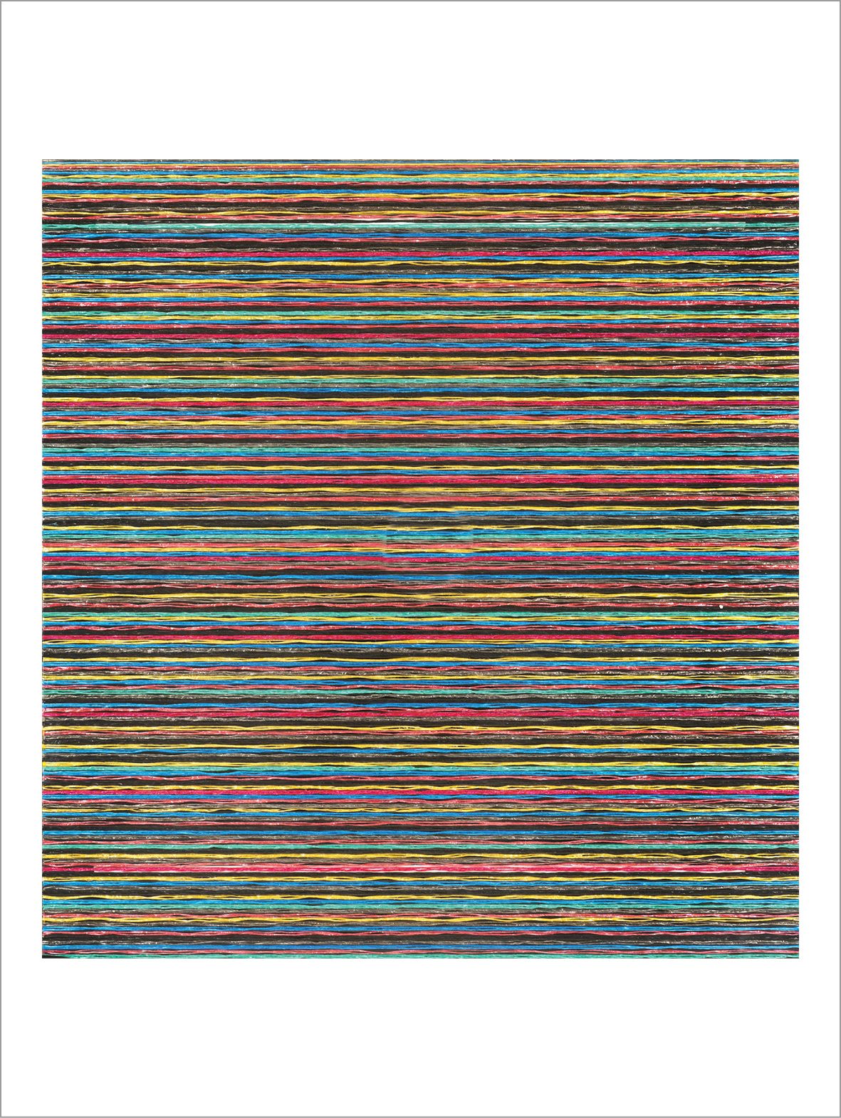 ANTOINE PERROT (NÉ EN 1973) Peinture à vivre n° 8, 2005 7 couleurs - polycarbona&hellip;