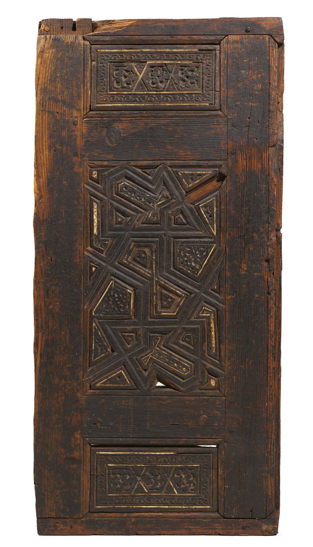 Null MAMLUK DOOR LEAF. Engraved wood inlaid with ivory.
This door leaf has a thr&hellip;
