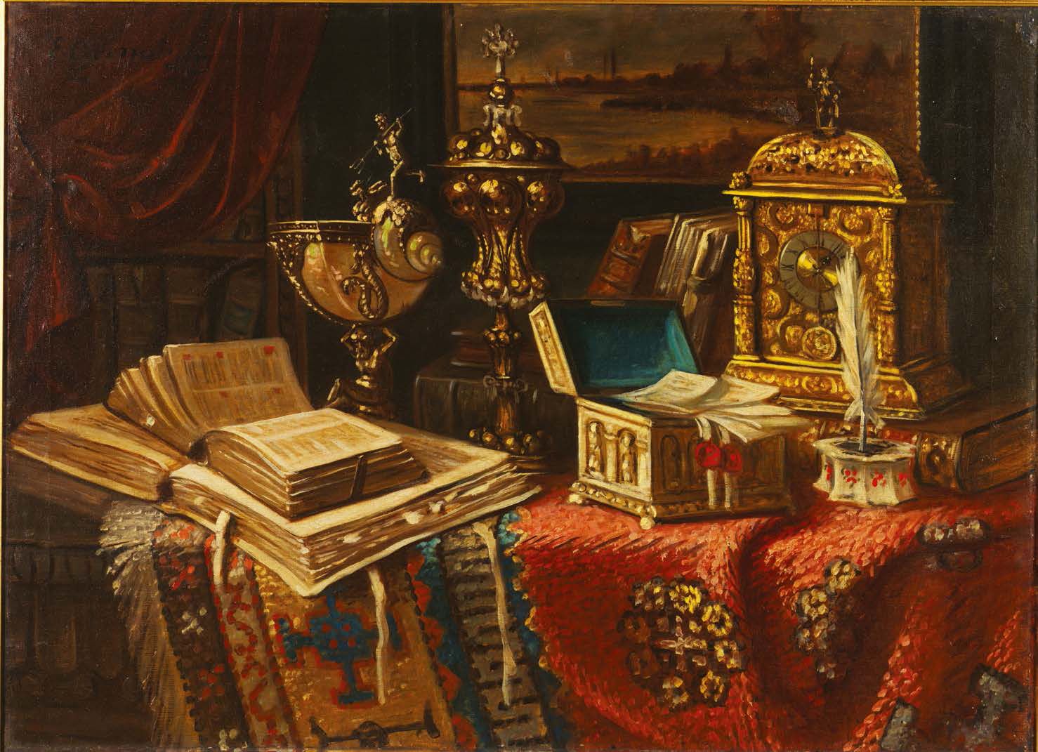 ERNEST CYERNATSKY (1861-?) 
Vanity
Original canvas. Signed top left E. Cyernatsk&hellip;