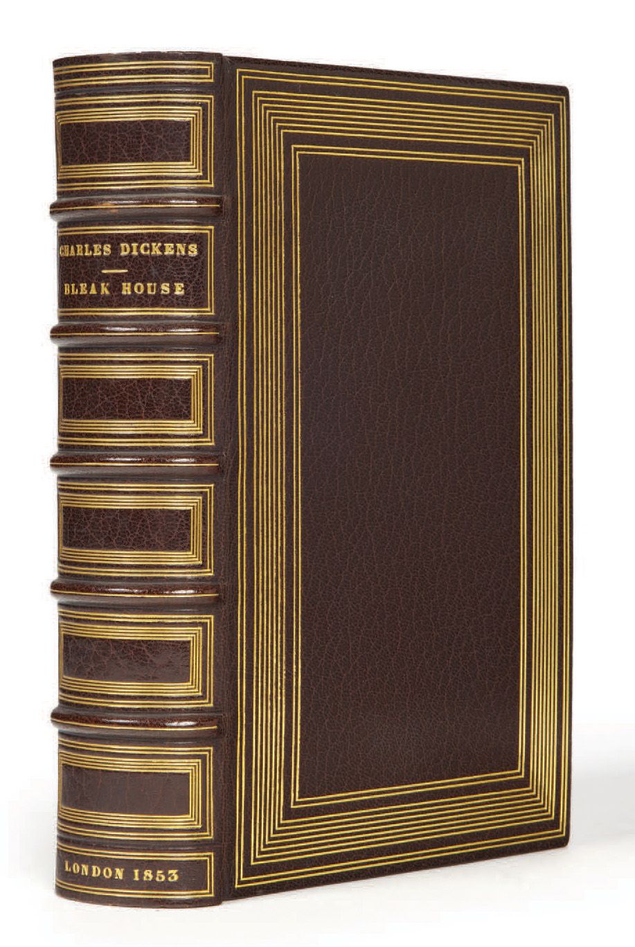 Charles DICKENS. 荒凉山庄》。有H.K. Browne的插图。伦敦，Bradbury & Evans，1853年。
In-8 of 1 fron&hellip;
