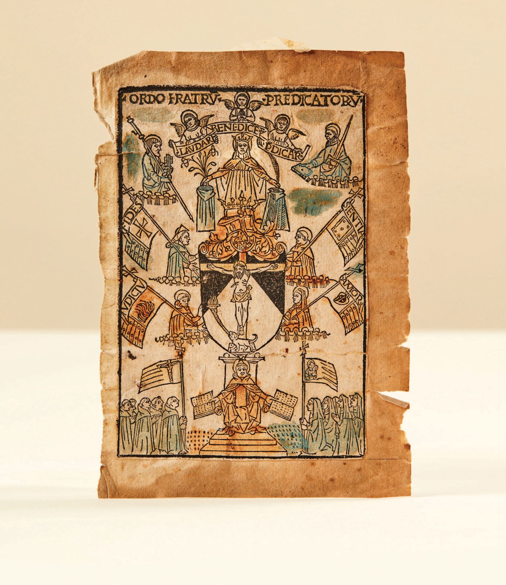 Null Ordo Fratrum Praedicatorum (Order of Friars Preachers)
彩色Xylography
威尼斯，149&hellip;
