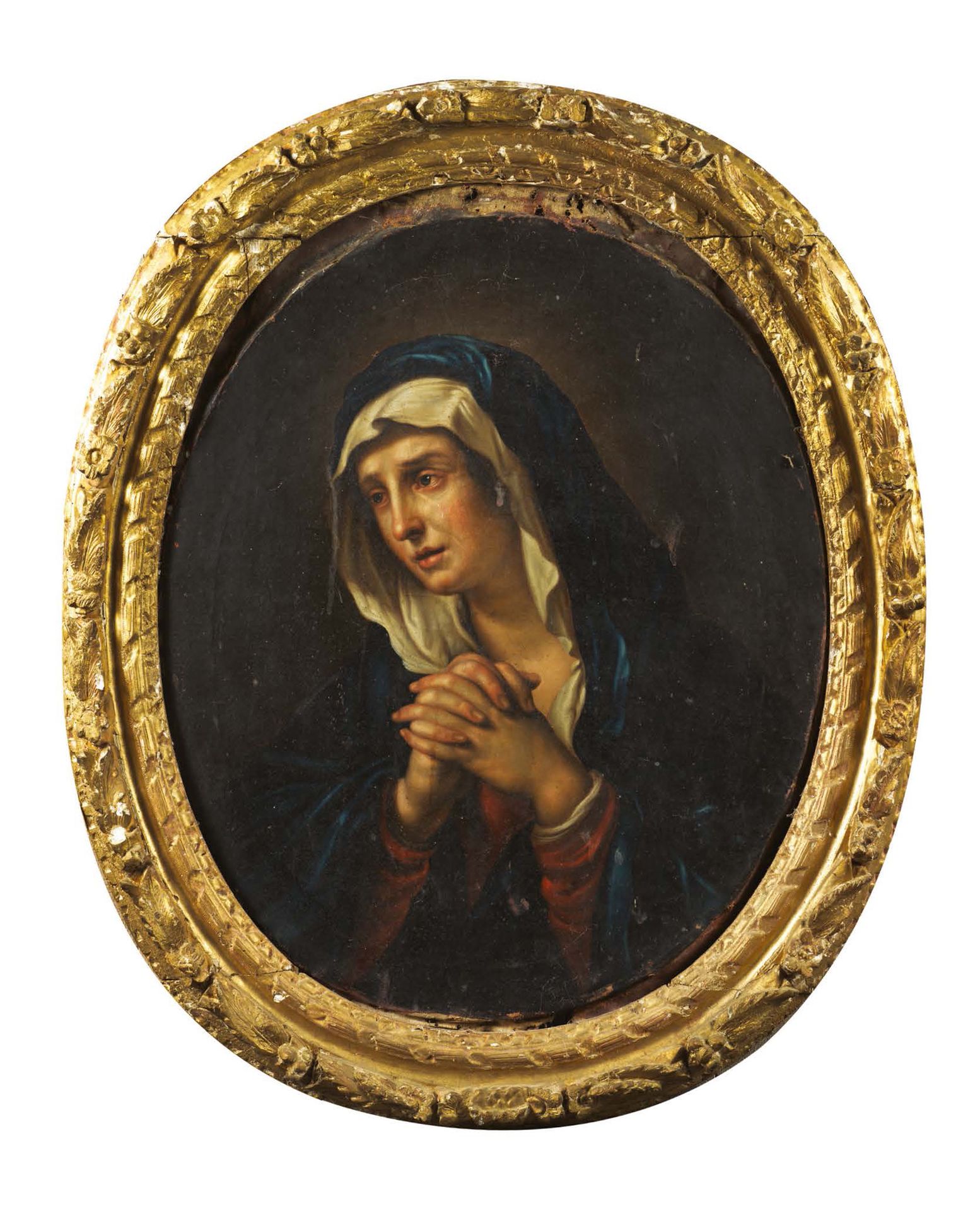 ECOLE ITALIENNE VERS 1700, SUIVEUR DE BENEDETTO GENNARI Virgin in prayer
Oval ca&hellip;