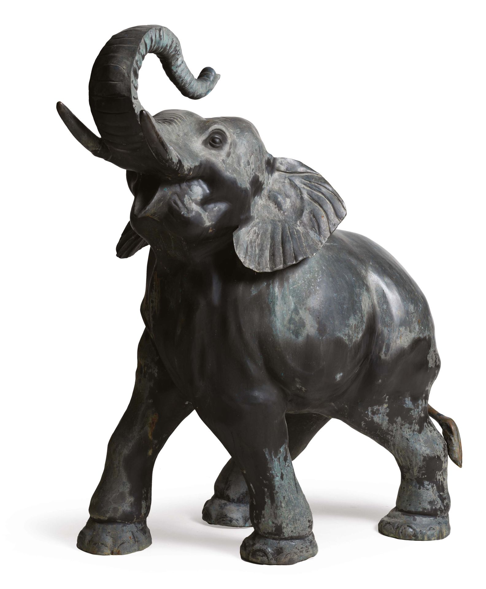 Null Elefante che abbaia
Prova di bronzo con patina nera. Mancanza di patina.
H_&hellip;