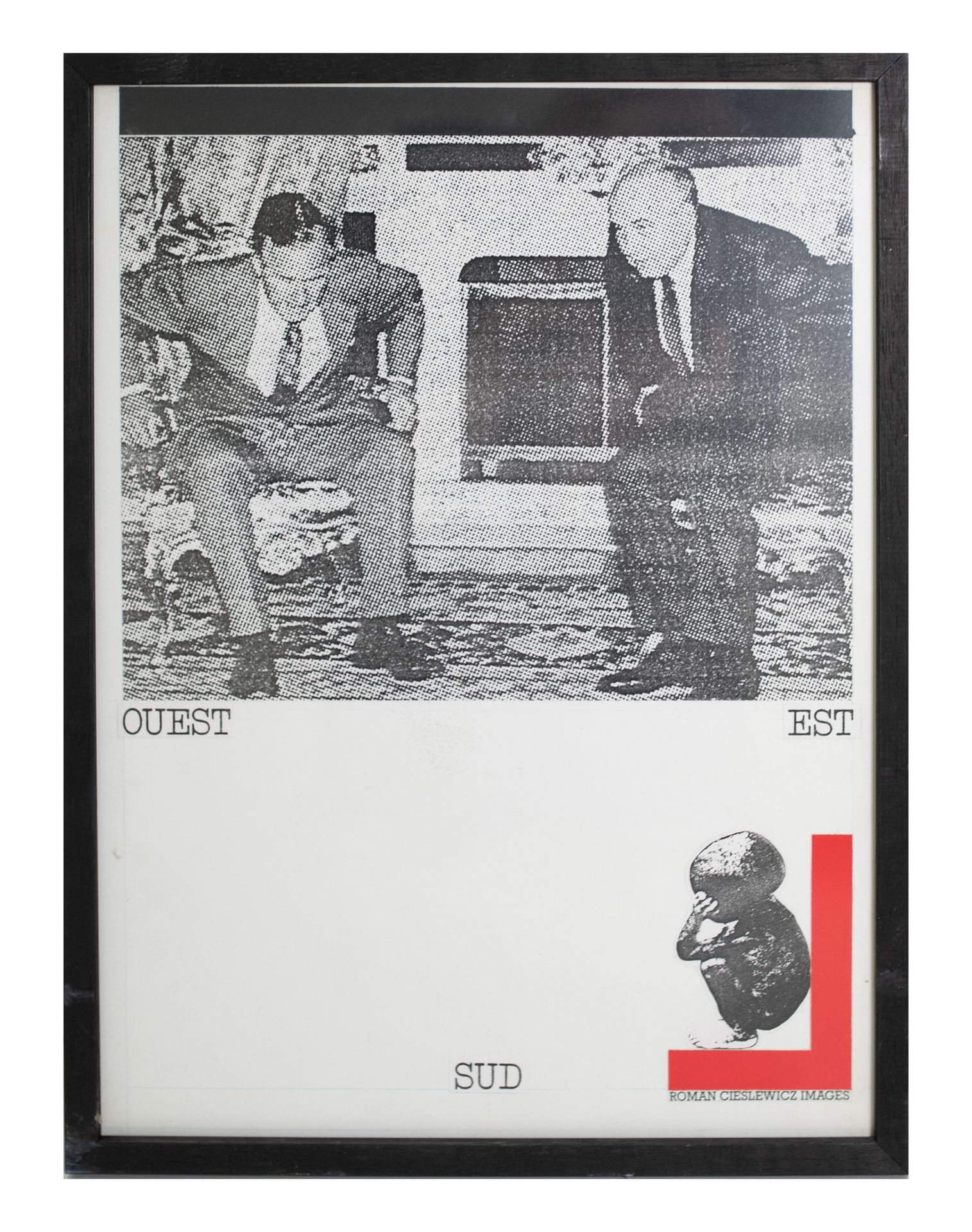 Roman Cieslewicz (1930–1996) 一套4张照片的蒙太奇。 高_30厘米，宽_22厘米（3）高_30厘米，宽_46厘米（1）。