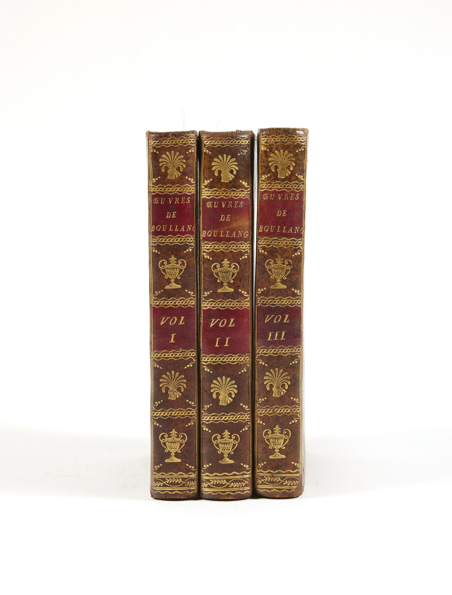 BOULANGER & HOLBACH Oeuvres. Amsterdam, 1794. 6 volúmenes en 8 (200 x 121 mm) de&hellip;