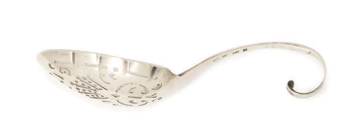 Null Cuchara de plata para esparcir azúcar Amberes, 1782
Sello de fecha: 82 - Ma&hellip;