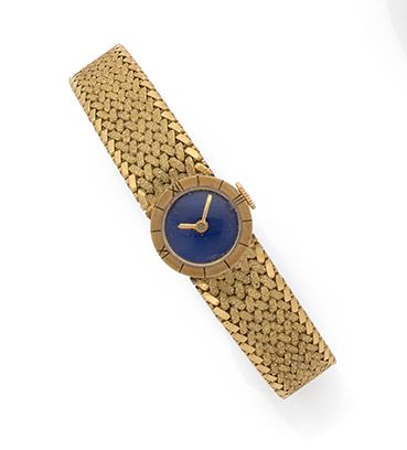 VAN CLEEF & ARPELS Vers 1960
N° 100754
Montre bracelet pour femme en or jaune 18&hellip;