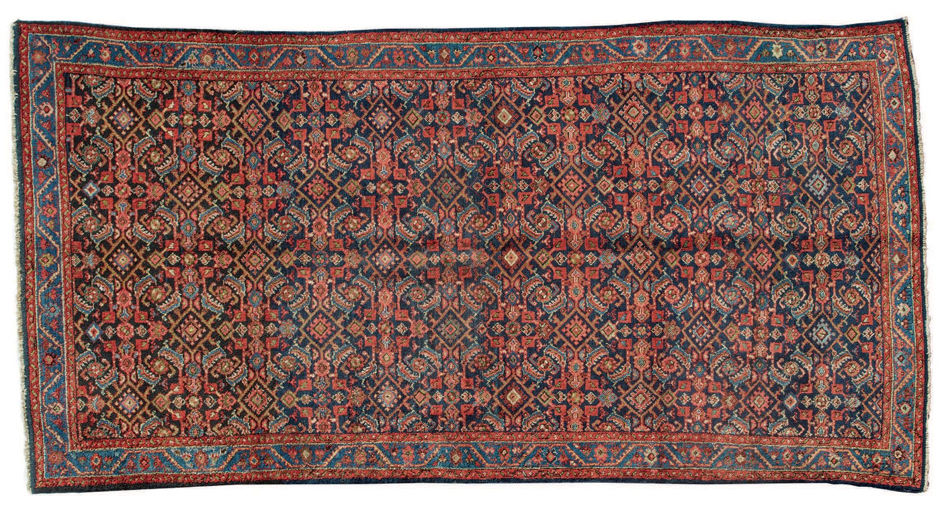 Melayer (Iran), circa 1930/1940 
棉质基础上的羊毛绒
状态良好
Velours en laine sur fondations &hellip;