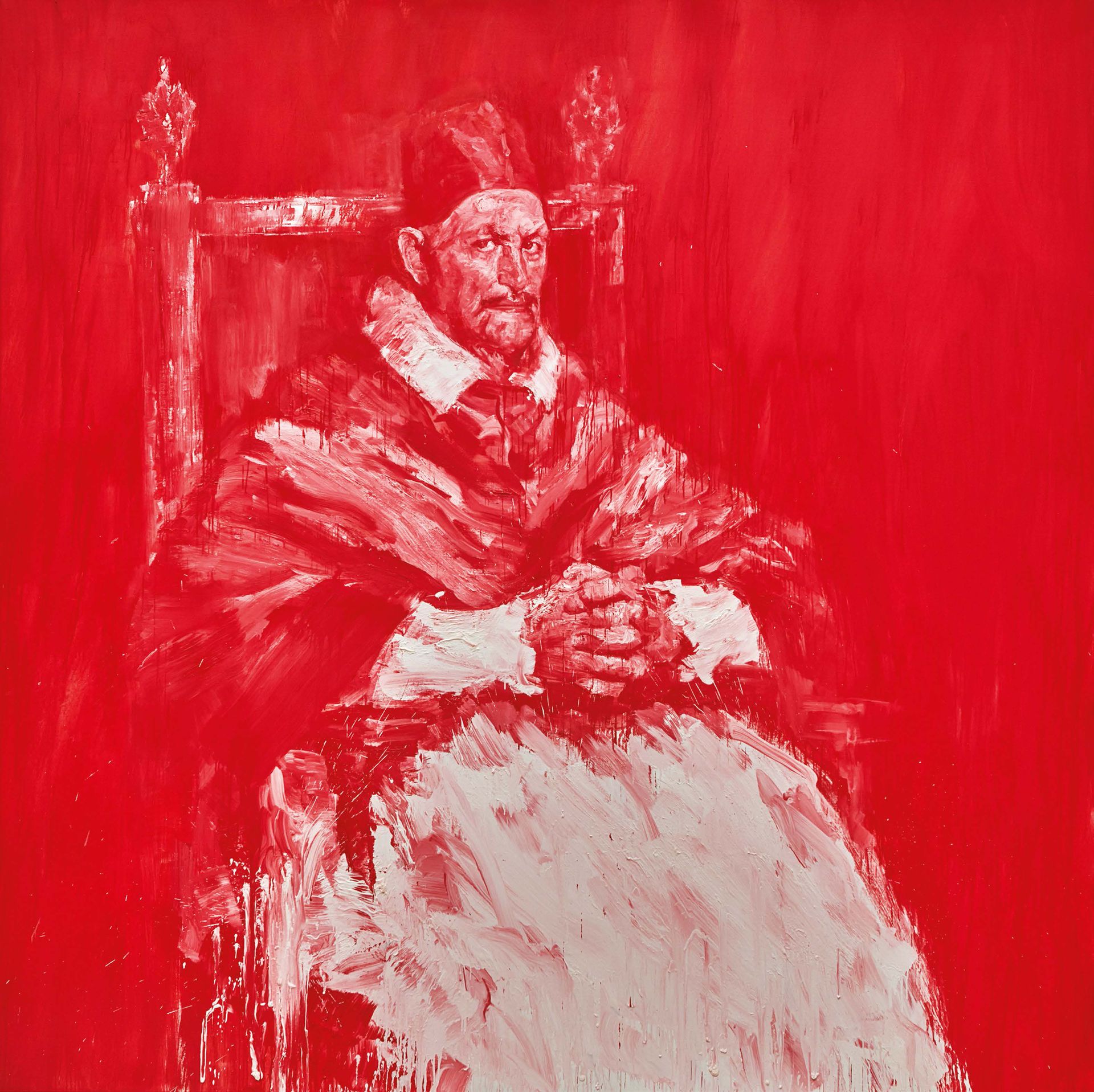 Yan PEI-MING (Né en 1960) Pope Innoncent X No. 6, 2013
布面油画。
背面有签名、日期和标题。
布面油画。
&hellip;