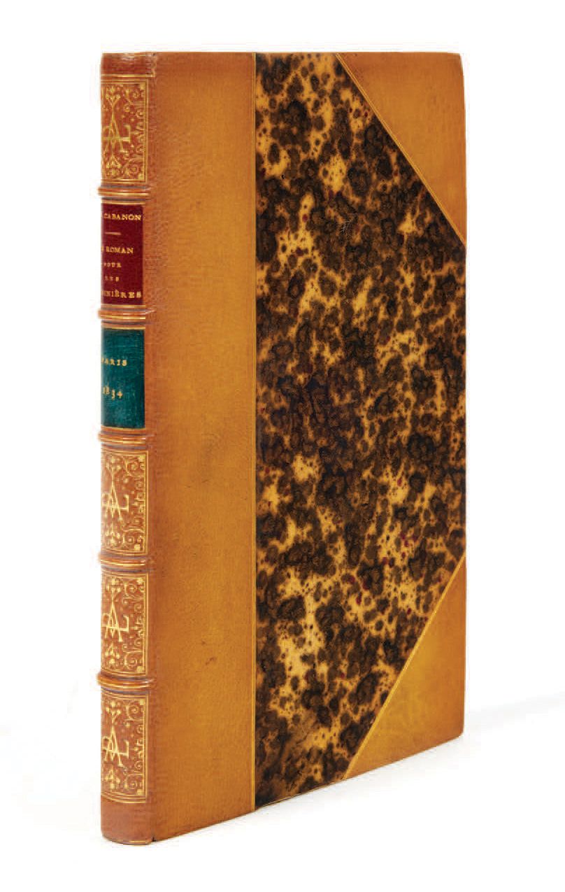Émile CABANON. 献给美食家的浪漫小说。巴黎，Renduel，1834年。
In-8 of (1) frontispiece, 287 pp. 错落&hellip;