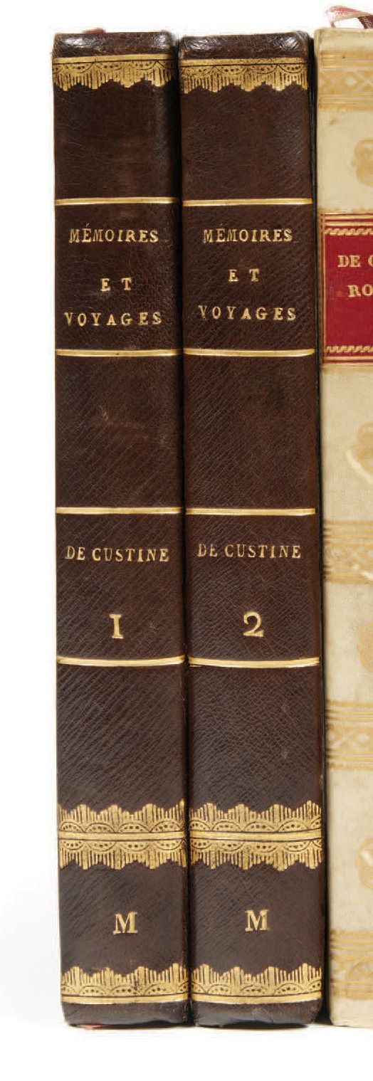 Astolphe, marquis de CUSTINE. Mémoires et Voyages, ou Lettres écrites à diverses&hellip;
