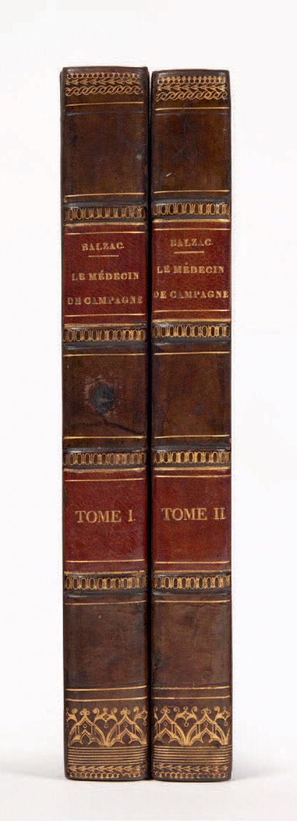 Honoré de BALZAC. Le Médecin de campagne. Paris, Mame-Delaunay, 1833.
2 volumes &hellip;