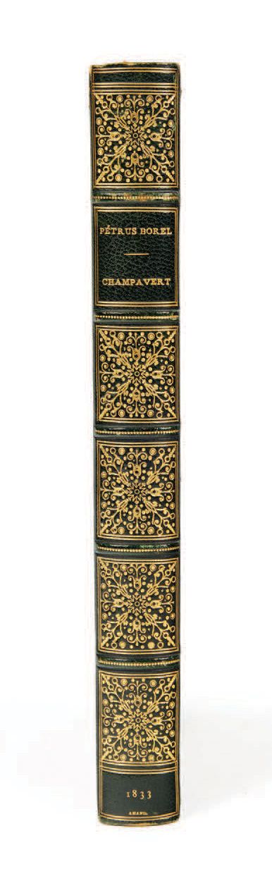 Pétrus BOREL. Champavert，Pétrus Borel le Lycanthrope的不道德故事。巴黎，Eugène
Renduel，183&hellip;