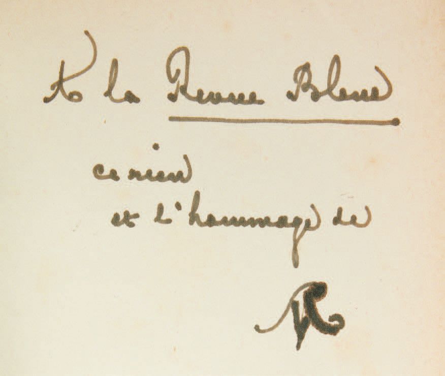 Stéphane MALLARME. Oxford, Cambridge. La Musique et les Lettres. Paris, Perrin e&hellip;