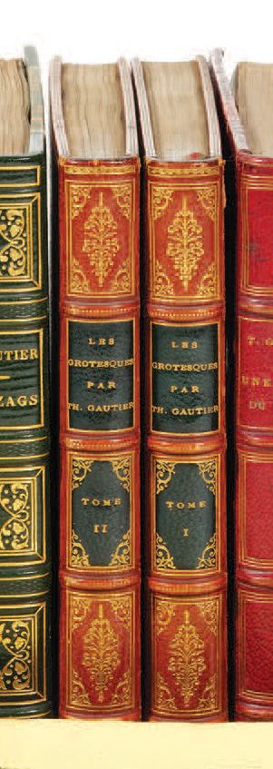 Théophile GAUTIER. Les Grotesques. París, Desessart, 1844.
2 volúmenes in-8 de (&hellip;