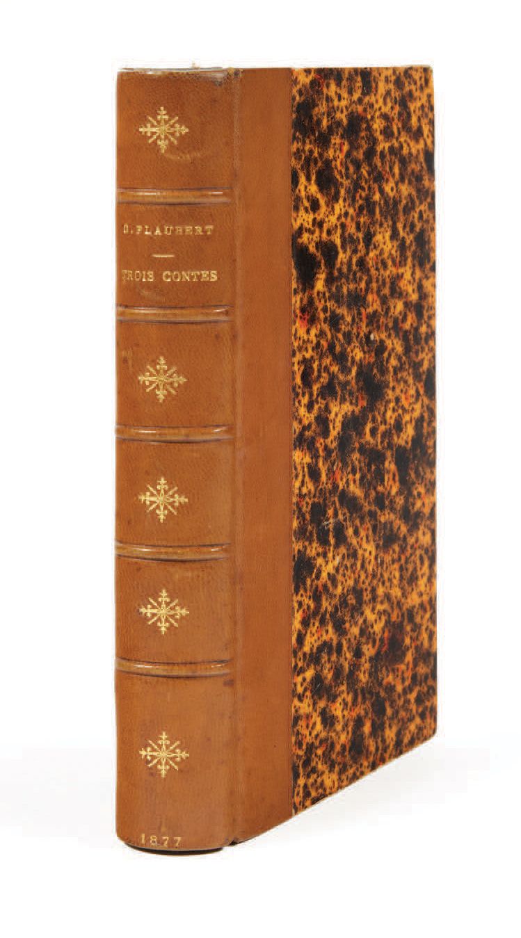 Gustave FLAUBERT. 三个故事。一颗简单的心。圣朱利安福音派的传说。
Hérodias。巴黎，G. Charpentier，1877年。
In-1&hellip;
