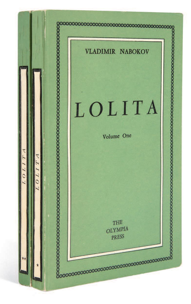NABOKOV, Vladimir. Lolita. Paris, The Olympia press, [1955].
2 volumes in-12 [17&hellip;