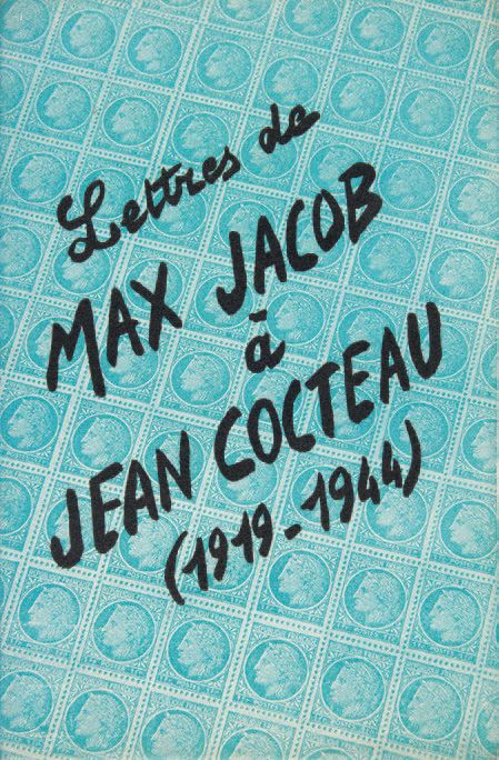 JACOB, Max. Choix de lettres à Jean Cocteau, 1919-1944. [Paris], Paul Morihien, &hellip;