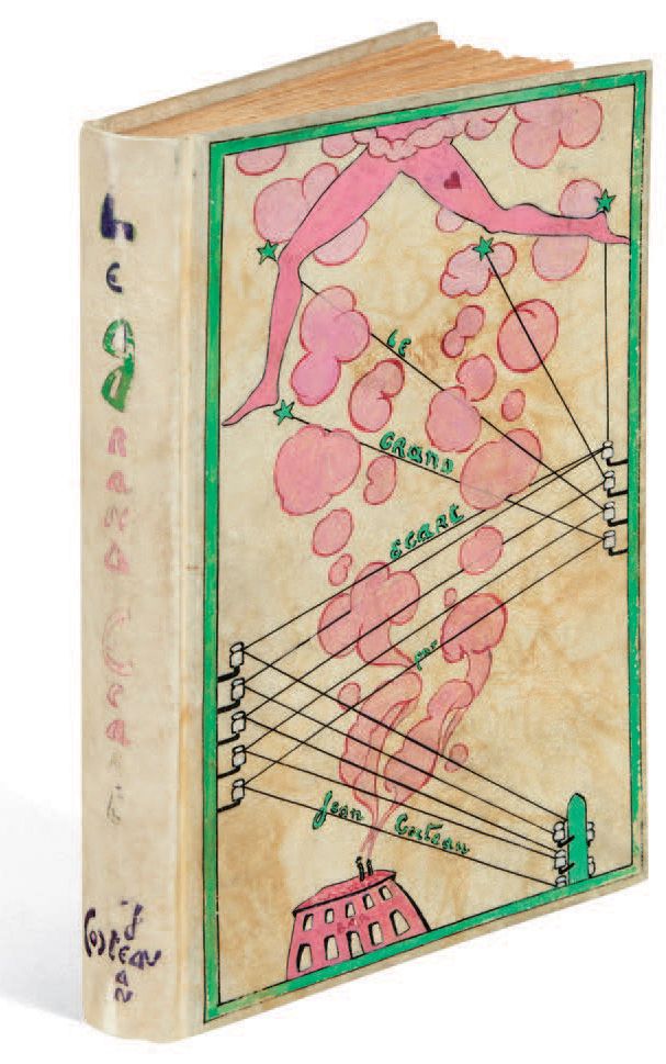 COCTEAU, Jean. 大分界线。小说。巴黎，Librairie Stock，1924年。
In-12 [187 x 117] of (2) ff, 20&hellip;