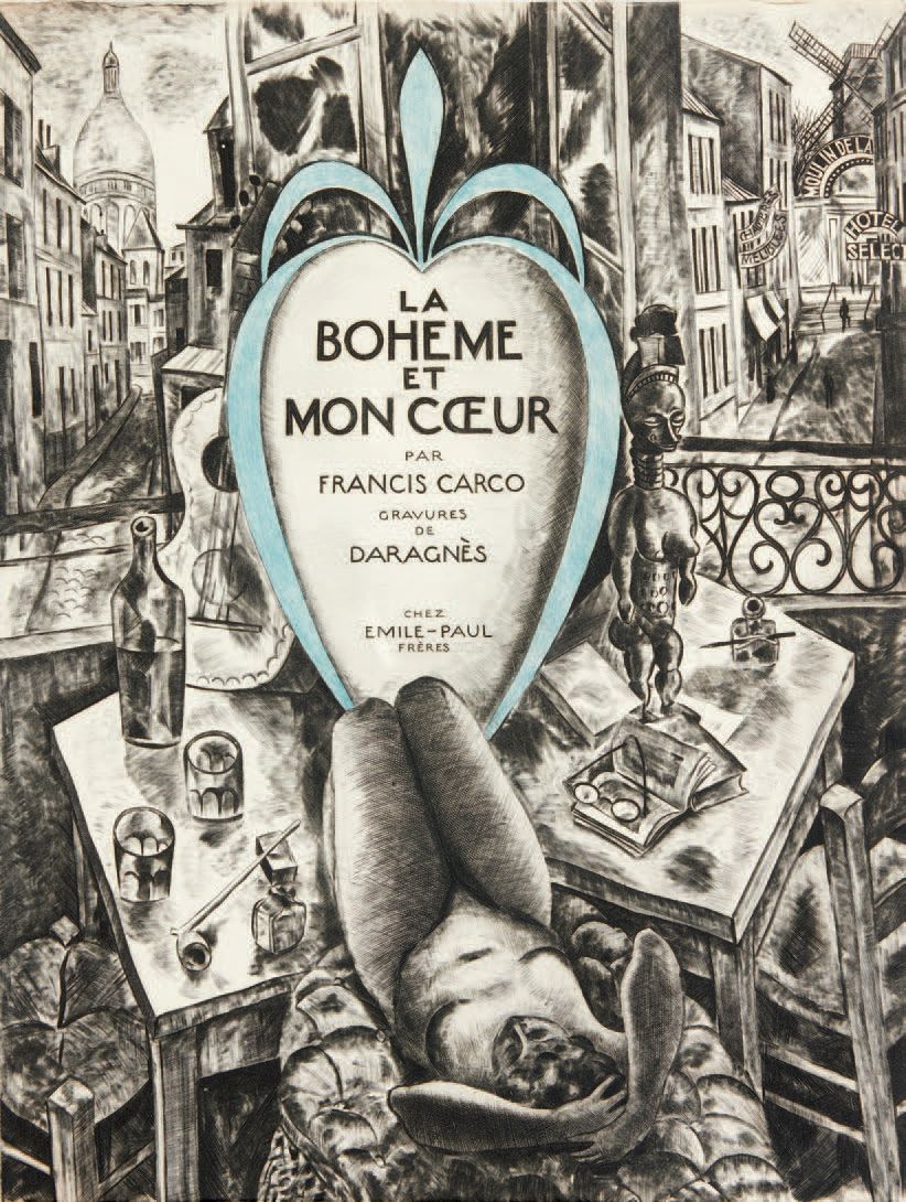 CARCO, Francis. La Bohème et mon coeur. Poèmes.
Paris, Émile-Paul frères, [1929]&hellip;