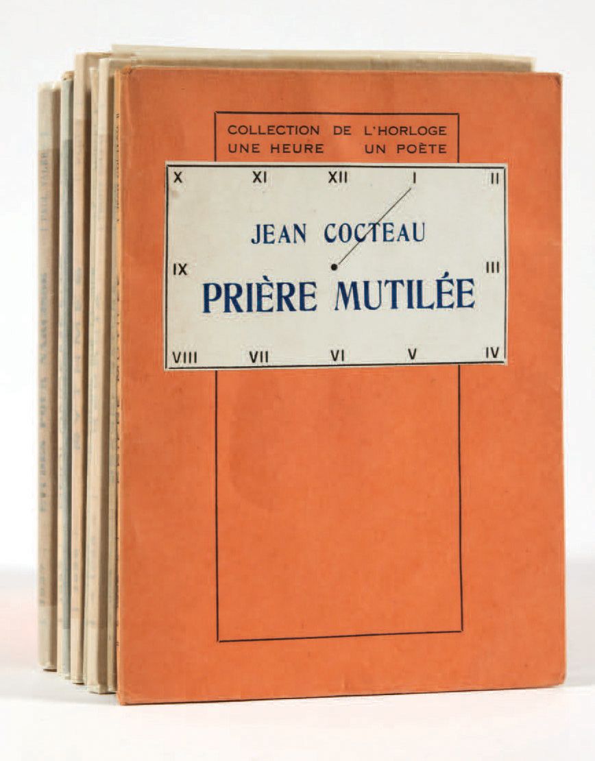 COLLECTION DE L'HORLOGE. 一个小时，一个诗人。巴黎，Éditions des Cahiers libres，1925-1928。
12本&hellip;