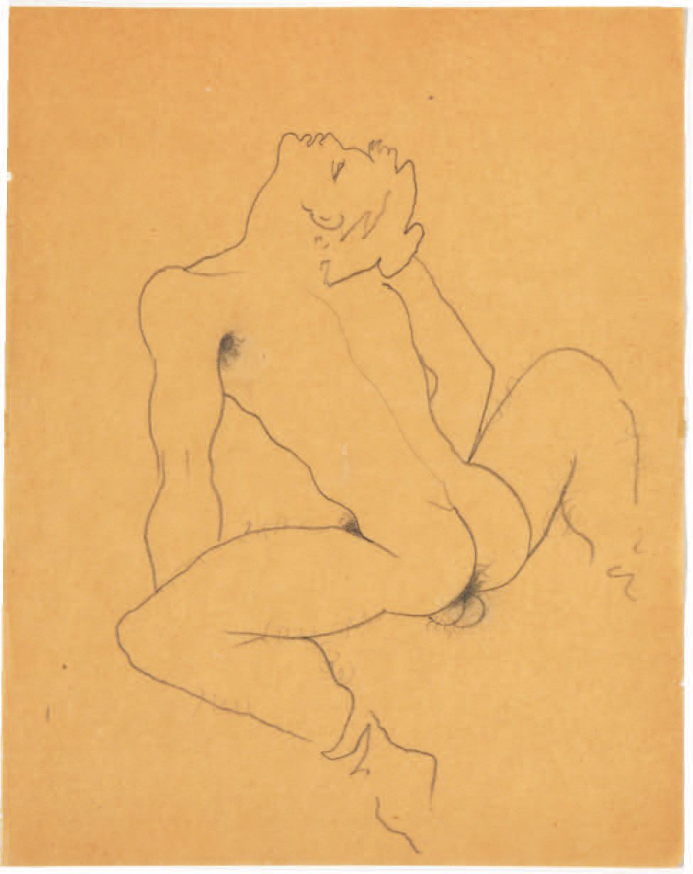 Jean COCTEAU. Zwei erotische Kompositionen. Ohne Ort und Datum [um 1947].
2 Orig&hellip;