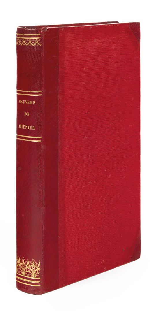 CHENIER, André. Oeuvres complètes. Paris, Foulon, Baudoin 1819. In-8 de XXIII, 3&hellip;