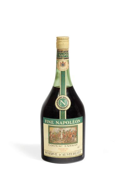 Null 1 MAGNUM COGNAC FINE NAPOLEON - EXSHAW «Réserve d'Austerlitz» Années 70.
19&hellip;