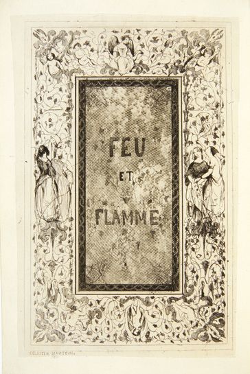 Philothée O'NEDDY. Feu et Flamme. Paris, Dondey-Dupré, 1833.
In-8, broché, couve&hellip;