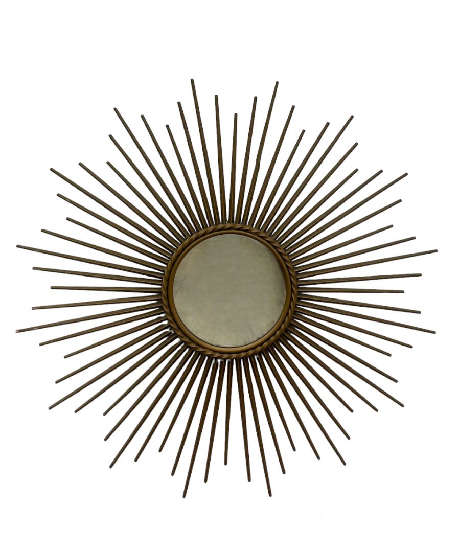 Null 瓦卢瑞斯的夏蒂
黄铜太阳镜。
背面有标记。
D.70.5 厘米。
(架子上有一些油漆痕迹，其中一个架子变形）。