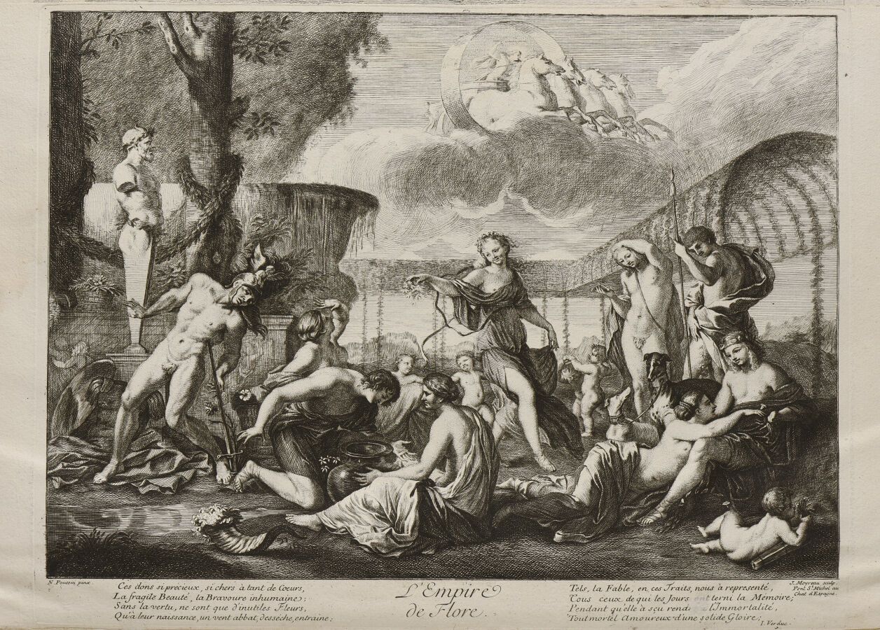 Null Jean MOYREAU (1691-1762)

L'Empire de Flore

Eau-forte d'après Poussin. 

T&hellip;