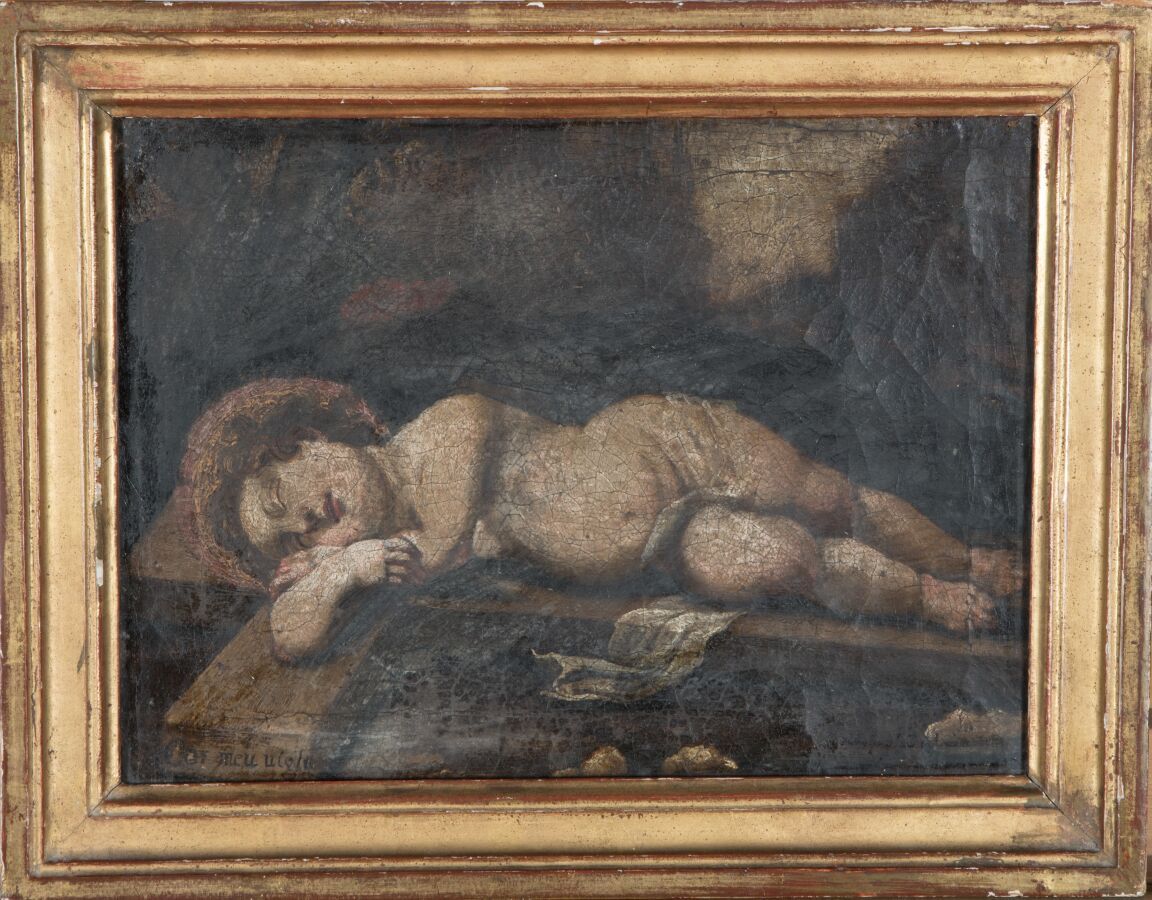 Null ECOLE FRANCAISE du XVIIe siècle

L'enfant Jésus endormi sur sa croix

Huile&hellip;