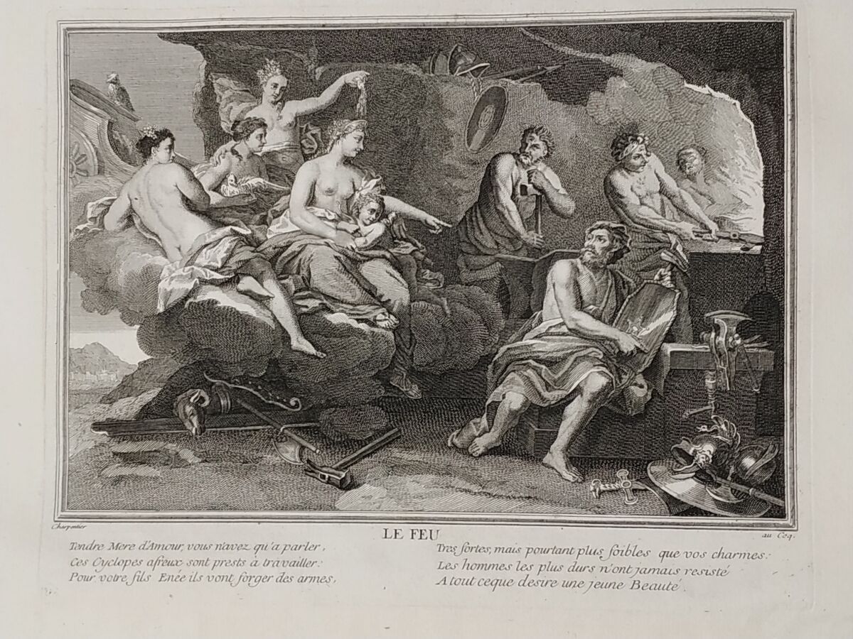 Null Ecole française du XVIIIe siècle

Les 4 éléments

Gravures de Charpentier, &hellip;