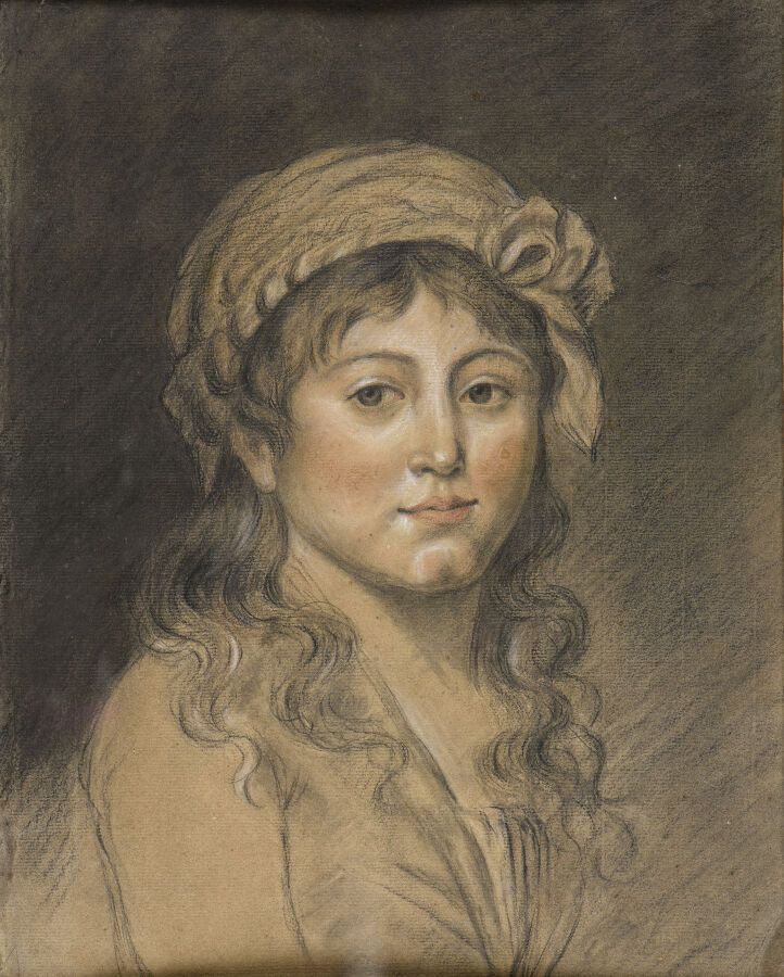 Null VIGEE LEBRUN Elisabeth (Attribué à) 

1755 - 1842

Portrait de jeune fille &hellip;