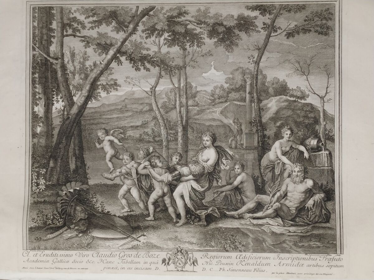 Null D'après Nicolas POUSSIN (1594-1665)

Armide enlève Renaud mourant

Eau-fort&hellip;