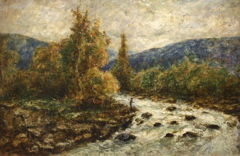 Null 路易-希莱尔-卡朗 (1821 - 1899)

溪流中的罪人

板上油彩。

左下方有签名。

37 x 55厘米。