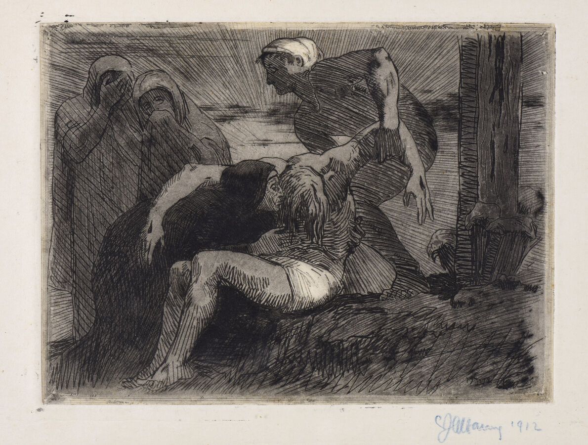 Null Claude DALBANNE (1877-1964).

Déposition, 1912.

Gravure à l'eau-forte.

Si&hellip;