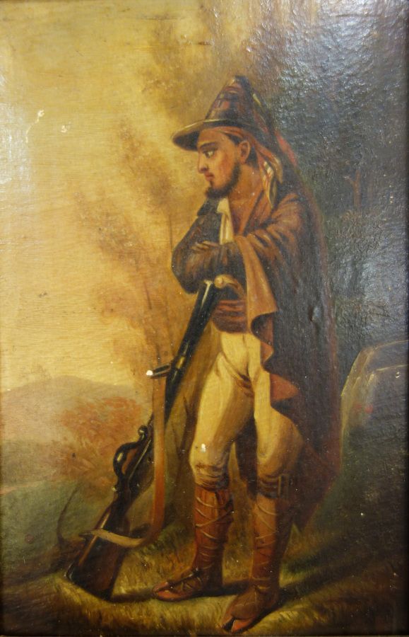 Null Dans l'entourage d'Alexandre Decamps (1803-1870).

Le contrebandier.

Huile&hellip;