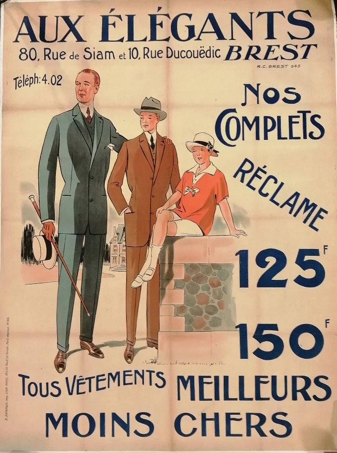 Null [Publicité - Mode masculine]

Aux élégants / 80 Rue de Siam et 10 rue Ducou&hellip;