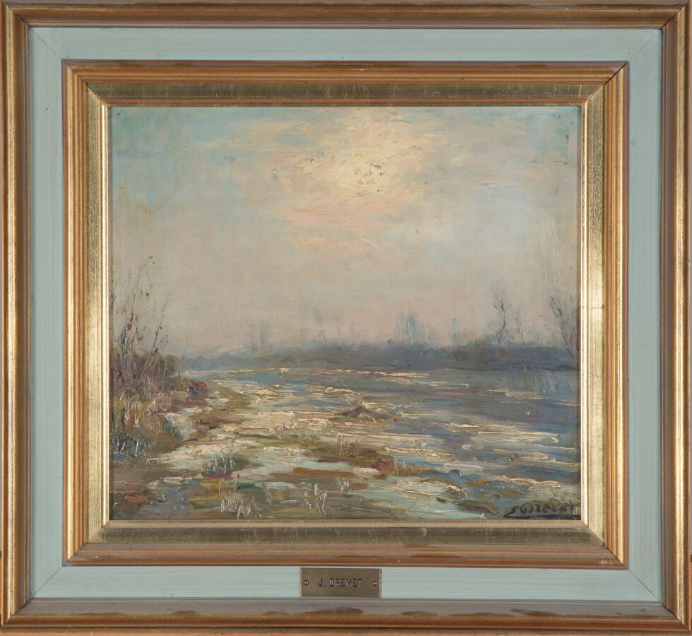 Null Ennemond DREVET (1886- ?).

Effet de soleil dans le brouillard.

Huile sur &hellip;