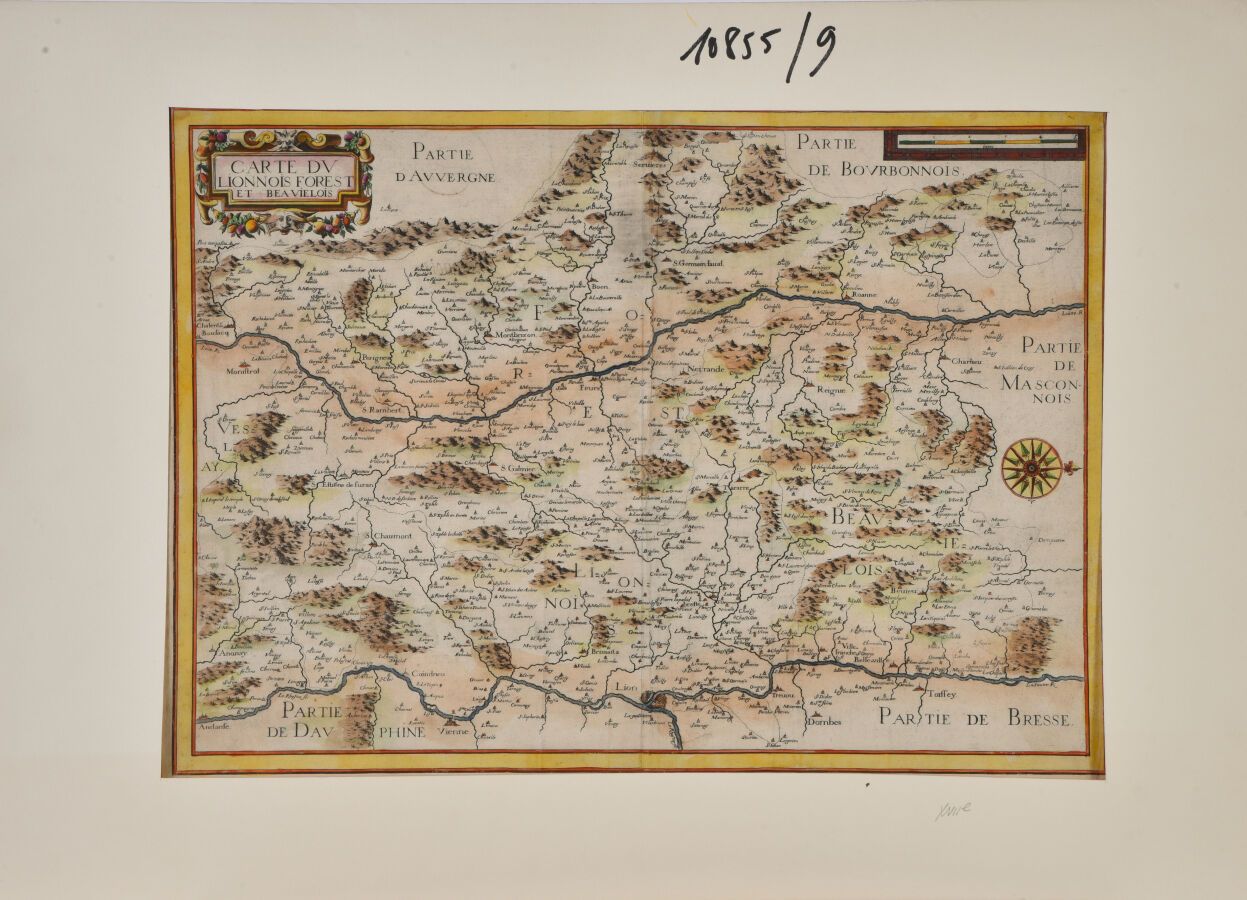 Null [Cartographie] Lyonnais, Forest, Beaujolais. XVIIe siècle

Gravure sur cuiv&hellip;