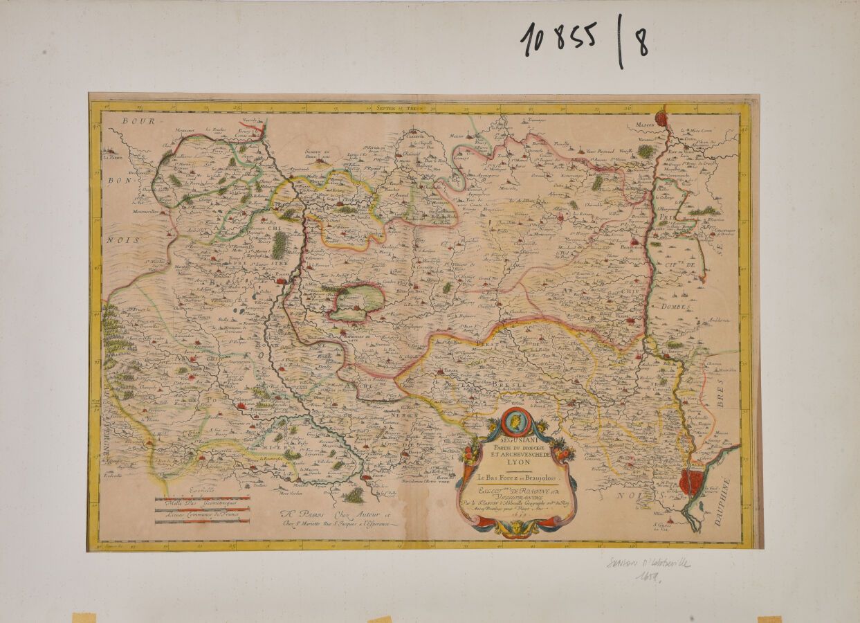 Null [Cartographie - Lyon] Nicolas SANSON D'ABBEVILLE (1600-1667)

Partie du dio&hellip;