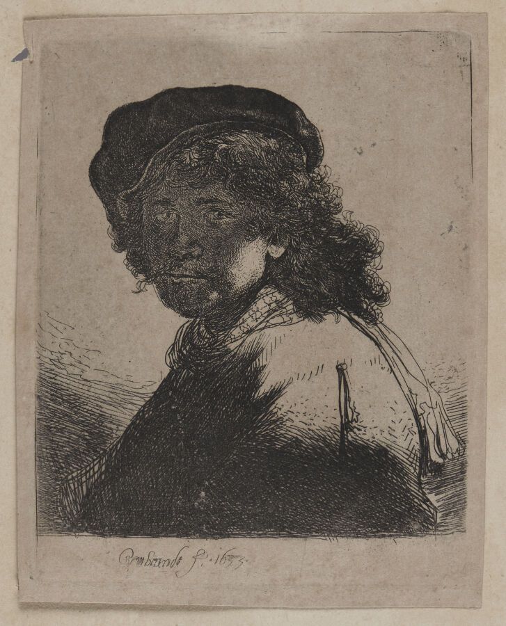 Null REMBRANDT VAN RIJN (1606-1669)

Autoportrait au chapeau et à l'écharpe, le &hellip;
