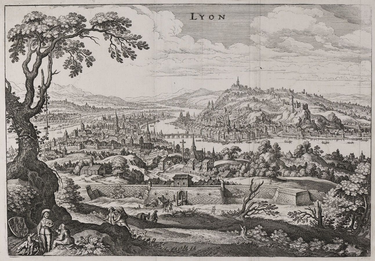 Null [LYON] Attribuée à M. MERIAN (1593 - 1650)

Vue générale de Lyon, dite "de &hellip;
