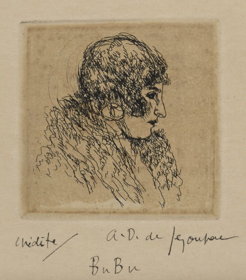 Null André Albert Marie DUNOYER DE SEGONZAC (1884-1974)

Fille brune dans la rue&hellip;